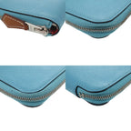 Hermes Azap Silk in Compact Mini Veau Bleu du Nord — view 3