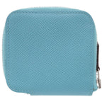 Hermes Azap Silk in Compact Mini Veau Bleu du Nord — view 2