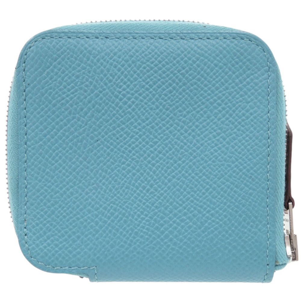 Hermes Azap Silk in Compact Mini Veau Bleu du Nord — view 2
