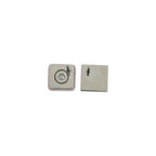 Hermes Medulgaine Metal Leather Mauveper Earrings — view 2