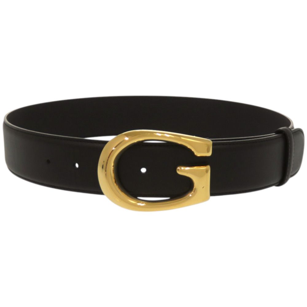 Gucci Buckle Leather Metal Black Belt — view 4