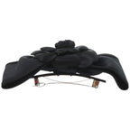 Chanel Ribbon Camellia Canvas Satin Black Barrette — view 3