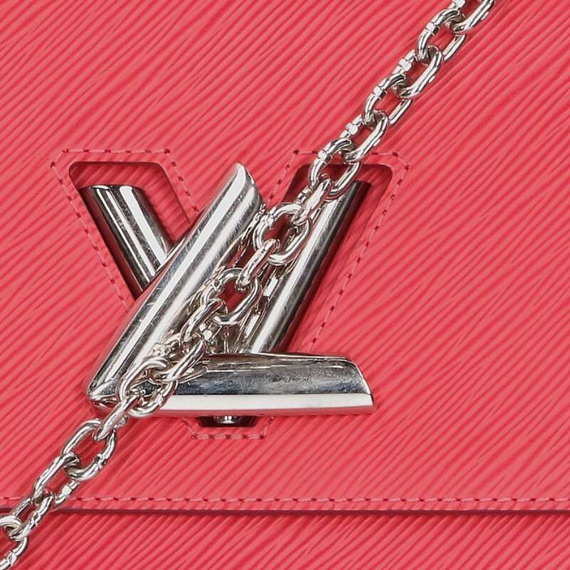 Louis Vuitton Twist MM Epi Poppy Petal Shoulder Bag — view 5