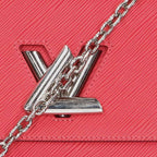 Louis Vuitton Twist MM Epi Poppy Petal Shoulder Bag — view 5