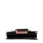 Prada Crossbody Shoulder Bag Black Pink Leather — view 3