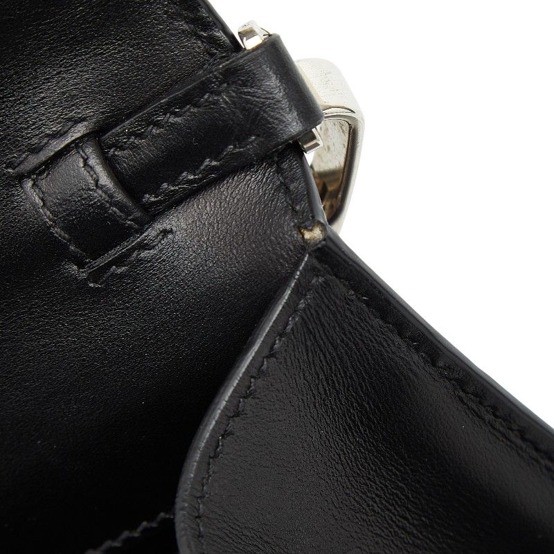 Prada Crossbody Shoulder Bag Black Pink Leather — view 8