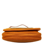 Prada One Shoulder Bag Brown Wool Haraco — view 3