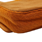 Prada One Shoulder Bag Brown Wool Haraco — view 7