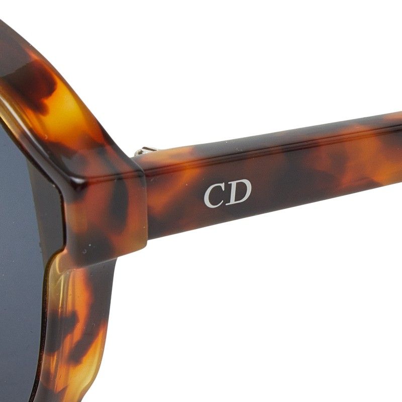 Dior Logo Brown Blue Plastic — view 4