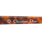 Dior Logo Brown Blue Plastic — view 5