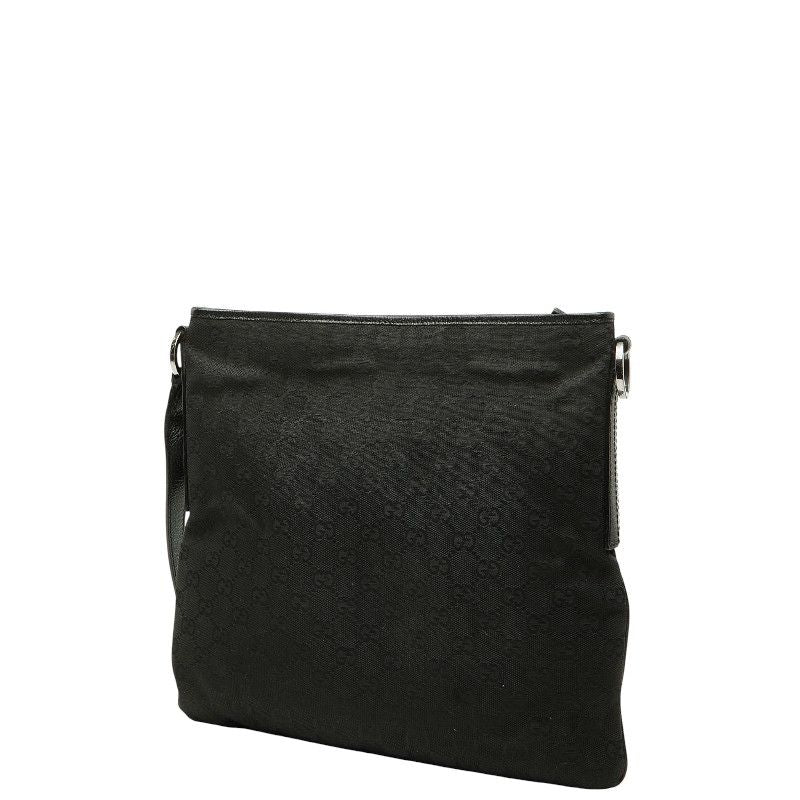 Gucci GG Canvas Crossbody Shoulder Bag Black — view 2