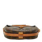 Louis Vuitton Monogram Jeune Fille MM Crossbody Shoulder Bag Brown — view 3
