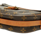 Louis Vuitton Monogram Jeune Fille MM Crossbody Shoulder Bag Brown — view 5