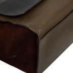 Celine Trapeze 2-Way Shoulder Bag Brown Black Leather — view 5