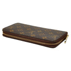 Louis Vuitton Monogram Zippy Long Wallet Zip Around Brown — view 5