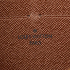 Louis Vuitton Monogram Zippy Long Wallet Zip Around Brown — view 7