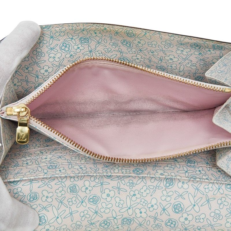 Louis Vuitton Monogram Fleuri Portefeuille Sarah Rose — view 6