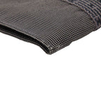 Hermes Her Line Crossbody Shoulder Bag Pochette Gray Black Canvas — view 6