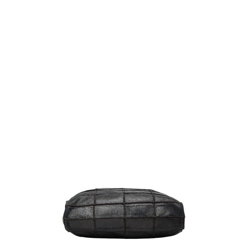 Chanel Choco Bar Black Leather — view 3