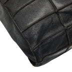 Chanel Choco Bar Black Leather — view 7