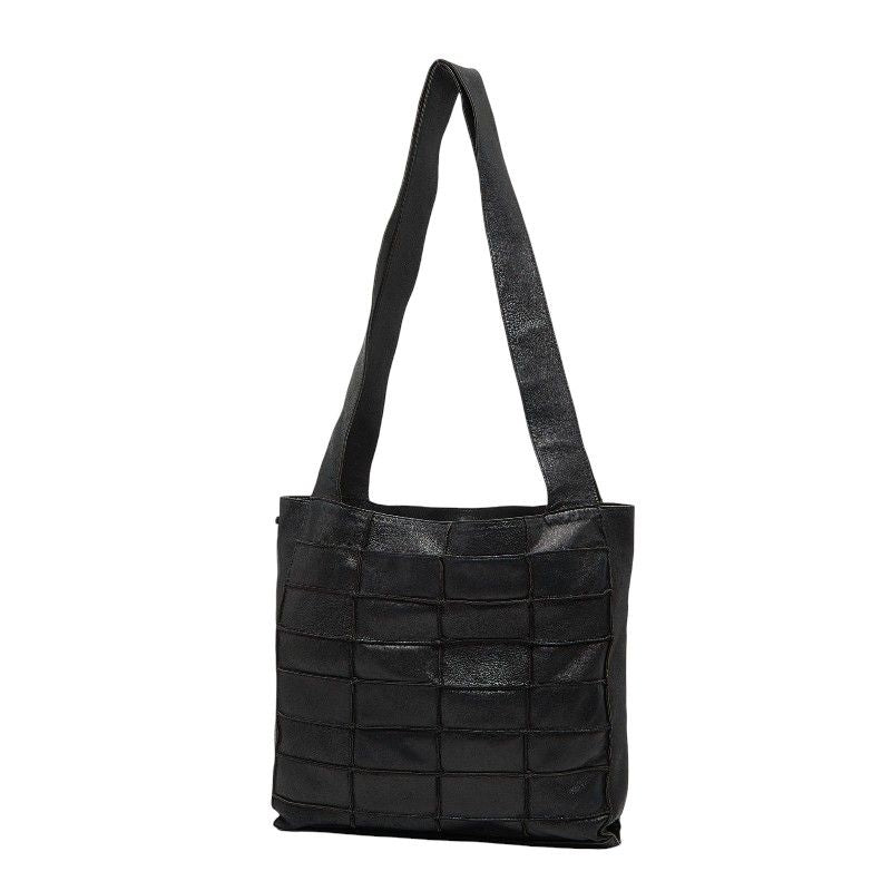 Chanel Choco Bar Black Leather — view 2