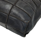 Chanel Choco Bar Black Leather — view 4