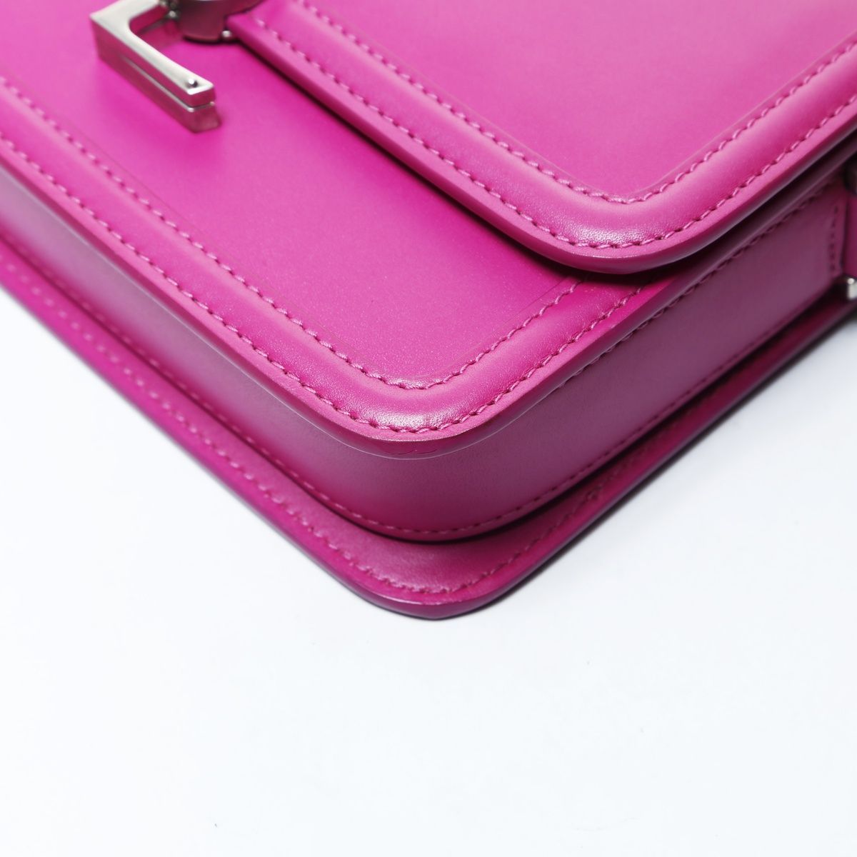 Saint Laurent Yves Shoulder Bag Solferino Small Satchel — view 7