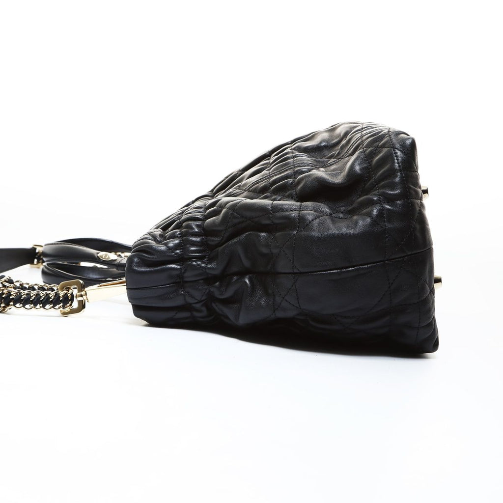Dior Tote Leather Gathered 2-Way — view 4