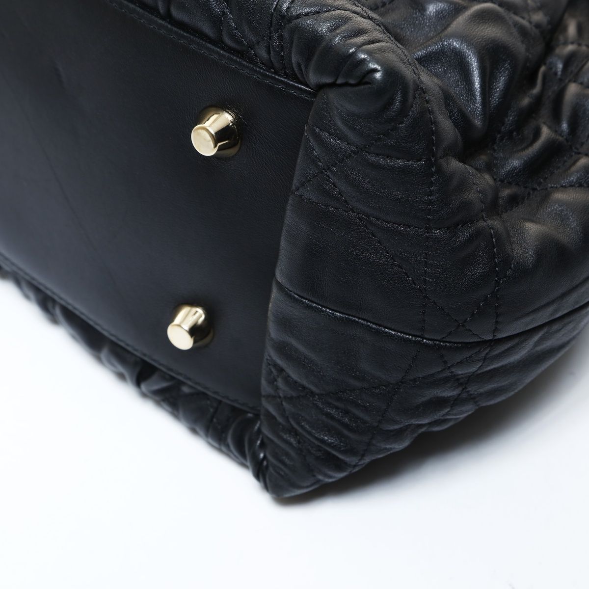 Dior Tote Leather Gathered 2-Way — view 7