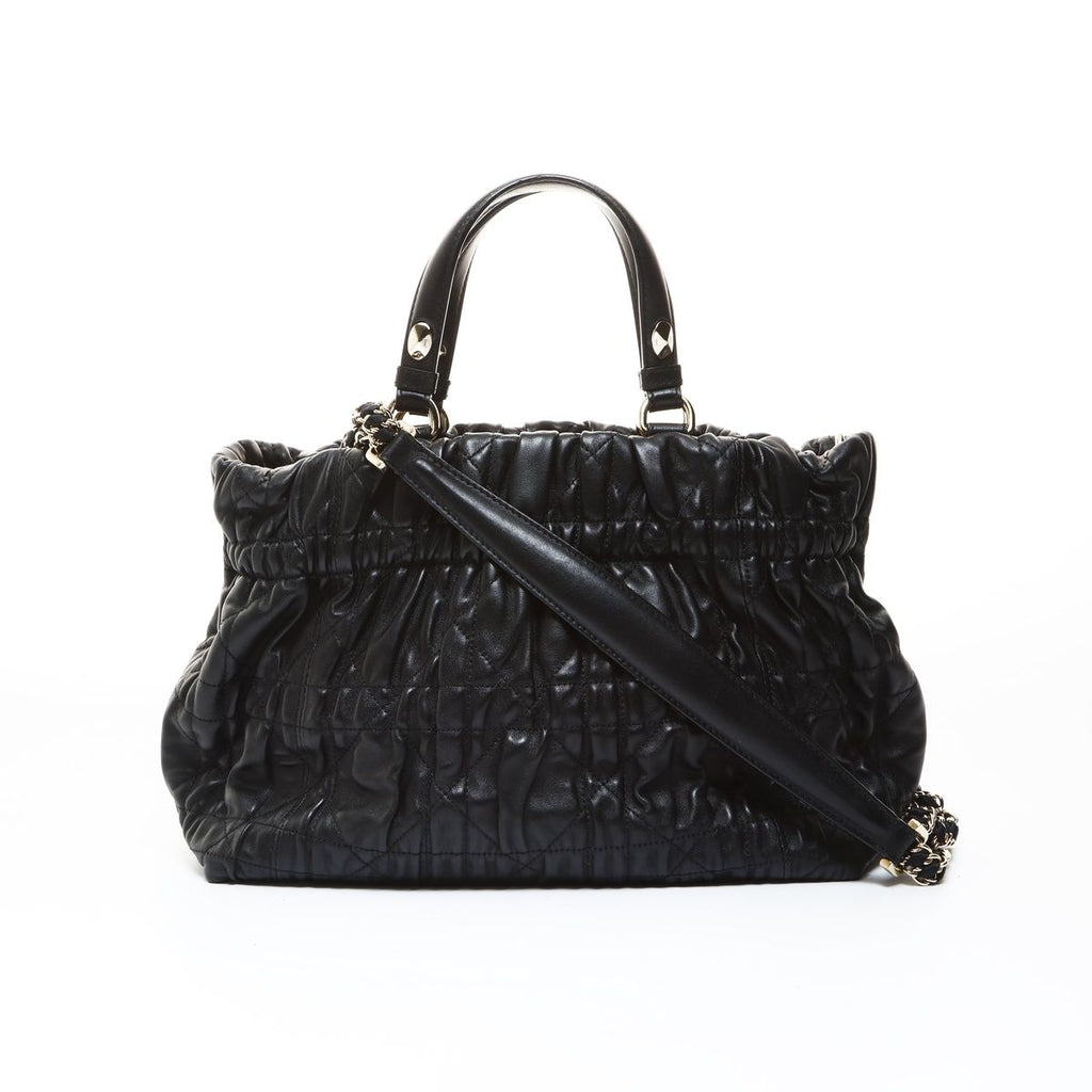Dior Tote Leather Gathered 2-Way — view 2