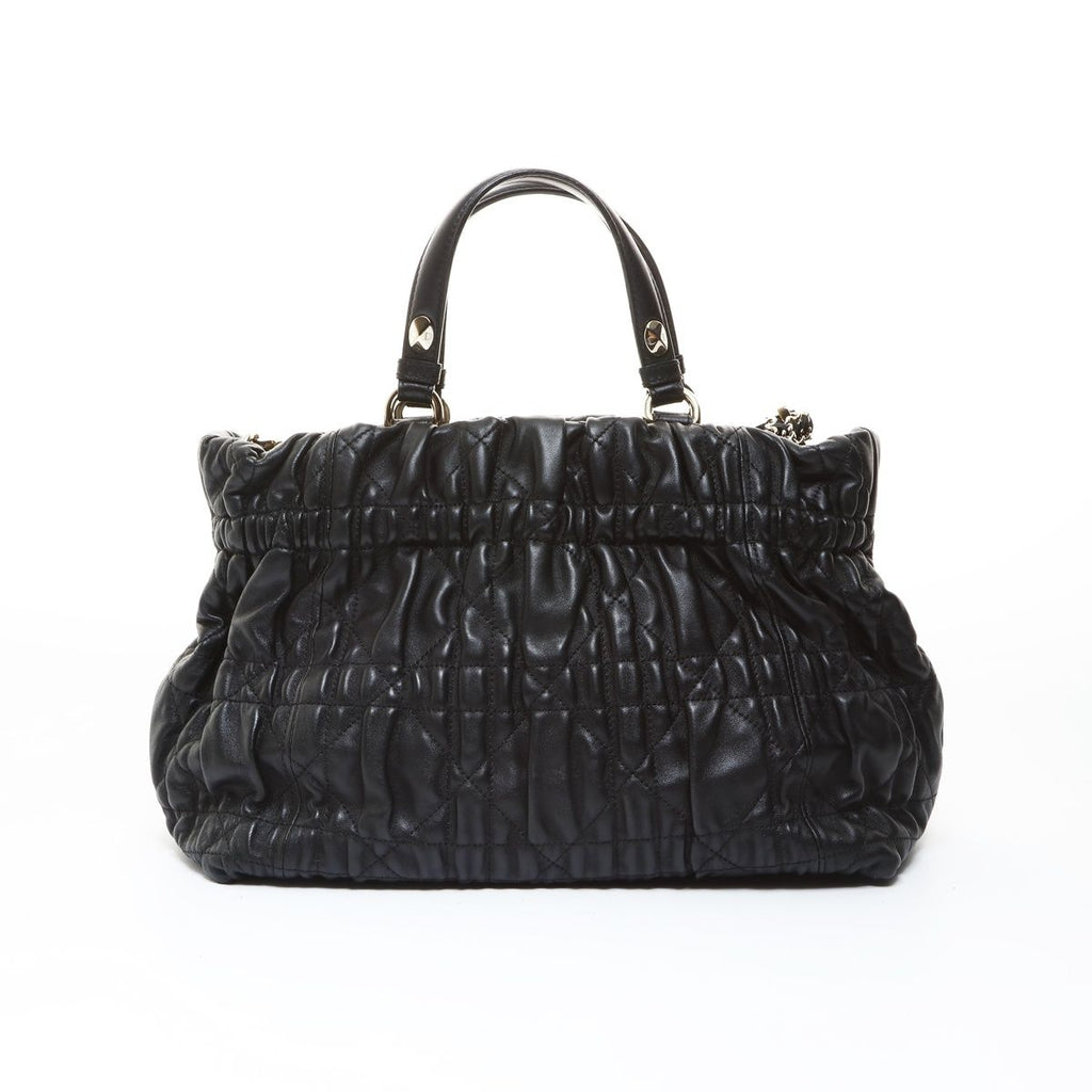 Dior Tote Leather Gathered 2-Way — view 3