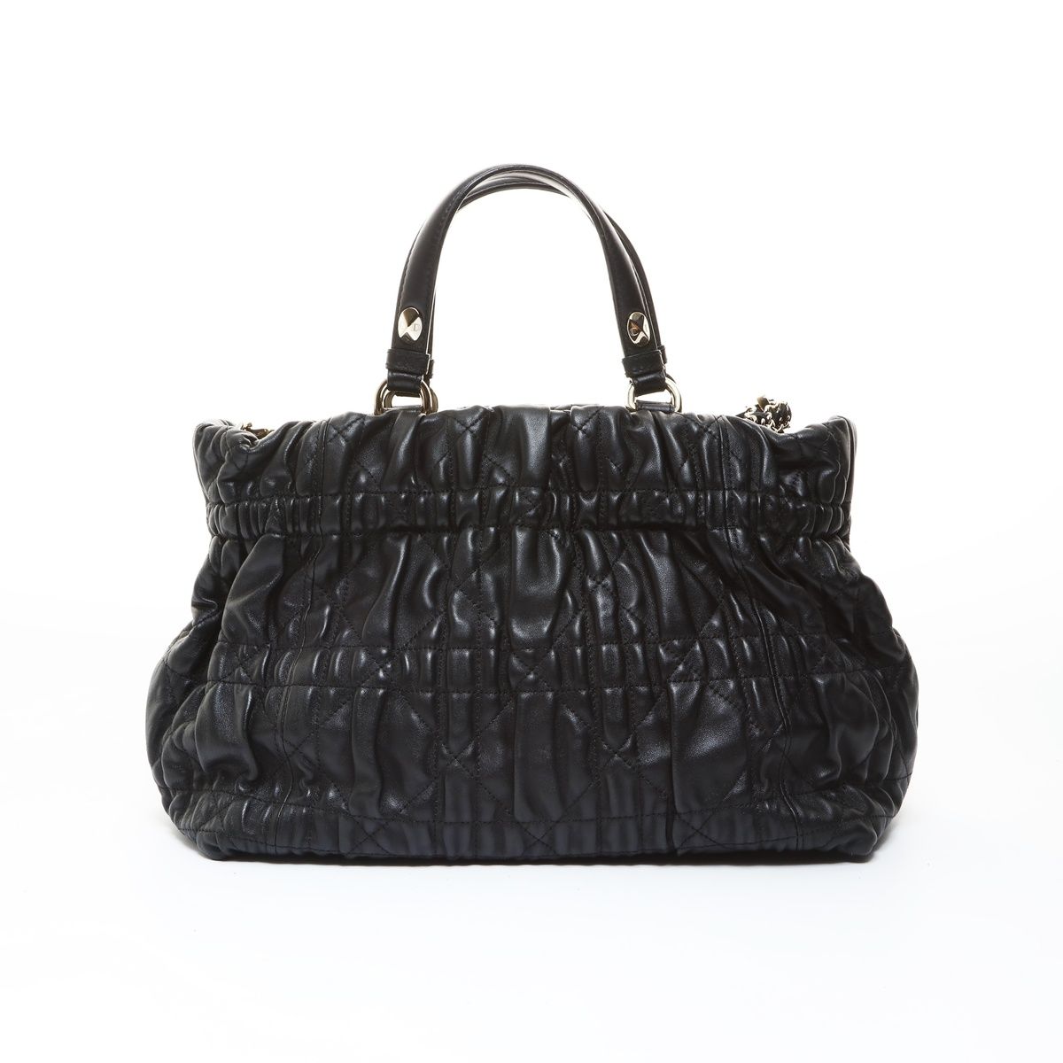 Dior Tote Leather Gathered 2-Way — view 3