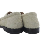 Loewe Campo Loafers Slip on Brushed Suede 37 Ivory Yo3 — view 8