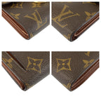 Louis Vuitton Monogram Portefeuille Koala Brown Fold Wallet Compact — view 4