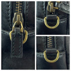Gucci Black Gold GG Canvas Leather Shoulder Bag Mini — view 6