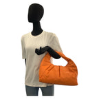 Bottega Veneta the Shoulder Pouch Orange Leather Hobo — view 6