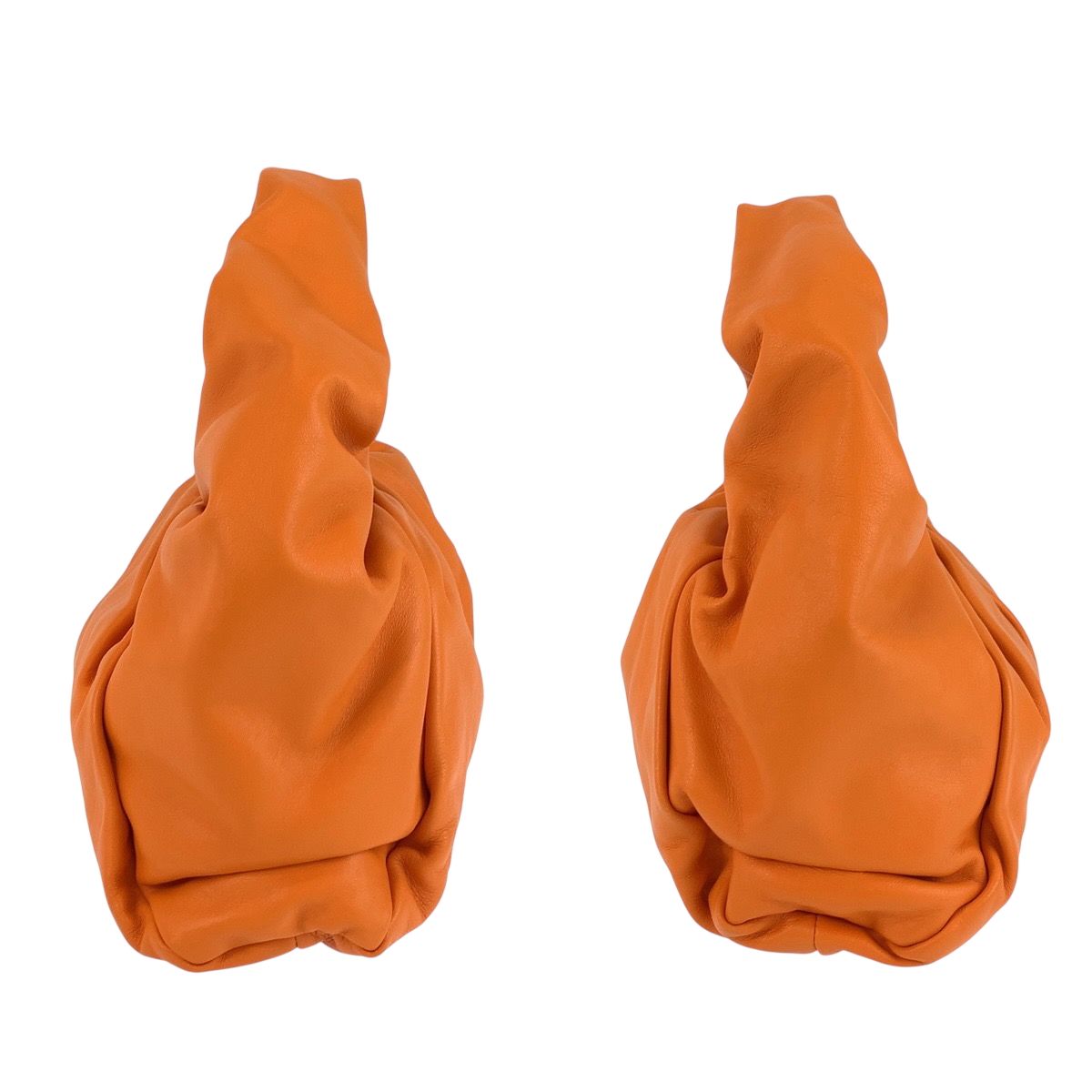 Bottega Veneta the Shoulder Pouch Orange Leather Hobo — view 7