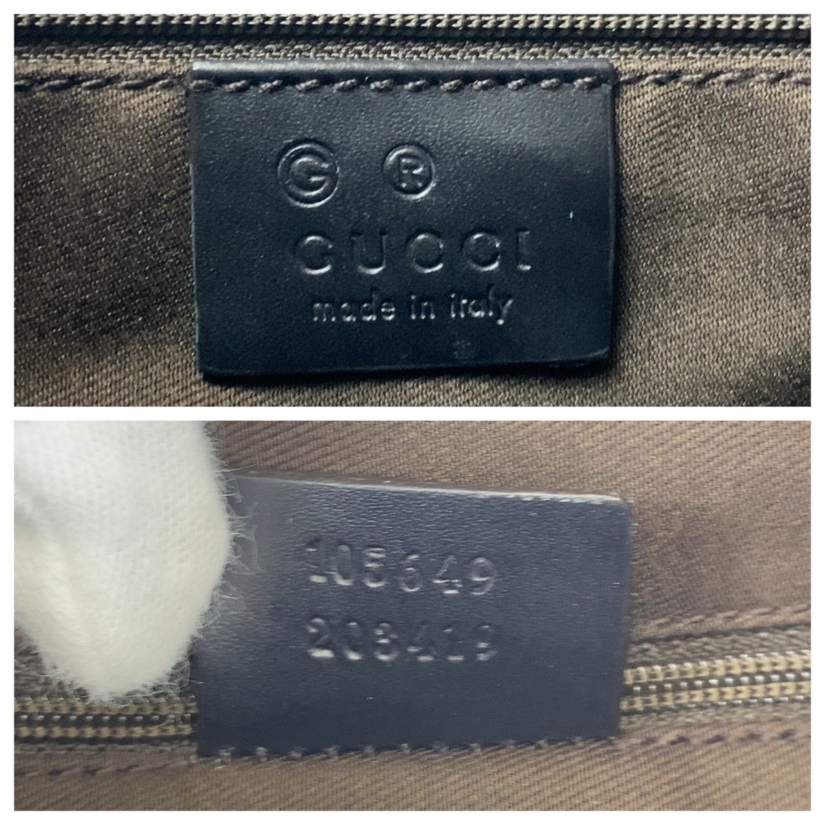 Gucci Brown GG Canvas Shoulder Bag — view 4