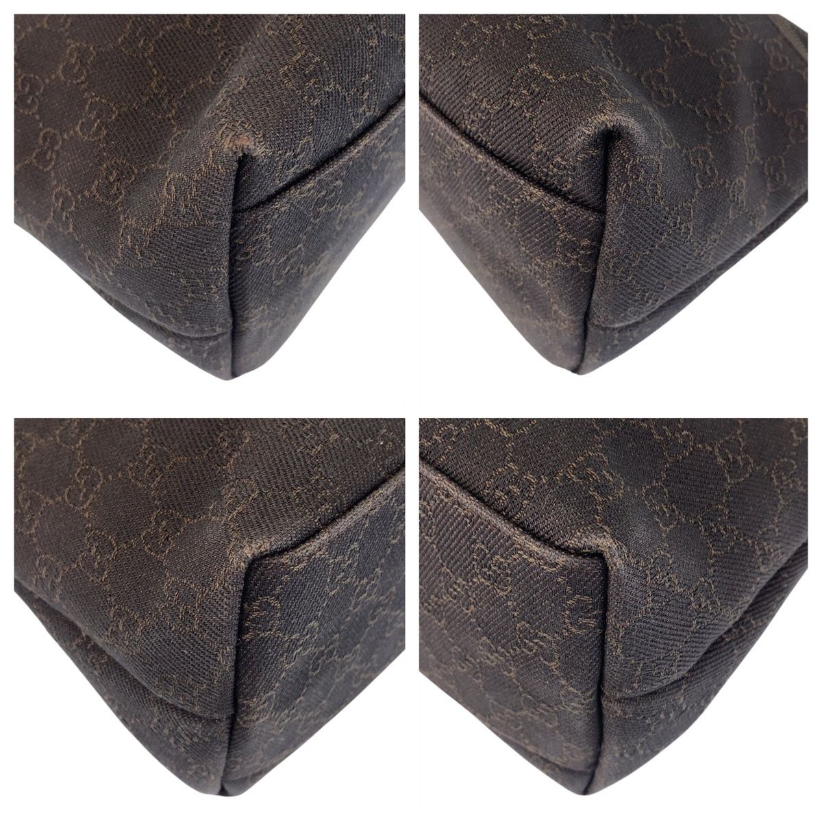 Gucci Brown GG Canvas Shoulder Bag — view 3