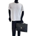 Louis Vuitton Taiga Angara Ardoise Black Business Bag Handbag — view 7