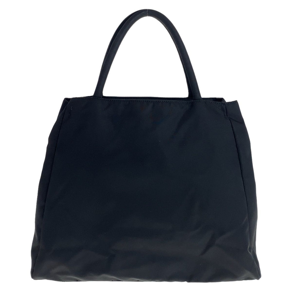 Prada Tessuto Black Silver Nylon Tote — view 2