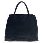 Prada Tessuto Black Silver Nylon Tote — view 2