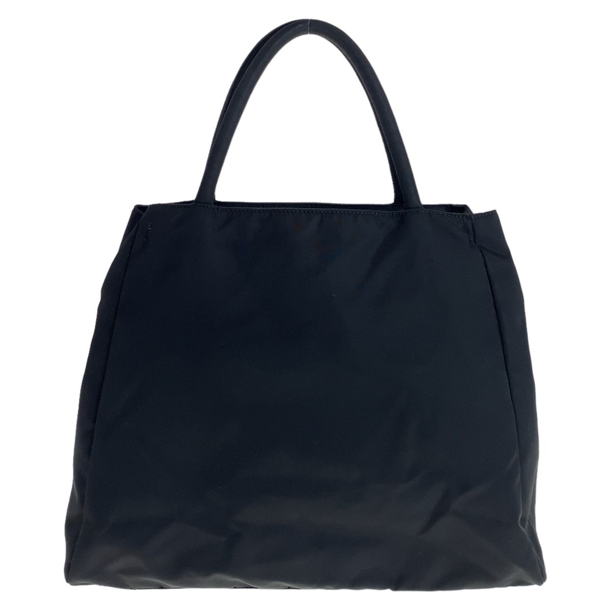 Prada Tessuto Black Silver Nylon Tote — view 2