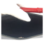 Gucci Bamboo Black Red Leather 001 Shoulder Bag Hobo — view 8