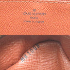 Louis Vuitton Shoulder Bag Leather Brown — view 7