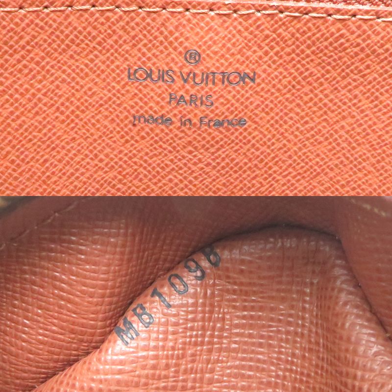 Louis Vuitton Shoulder Bag Leather Brown — view 7