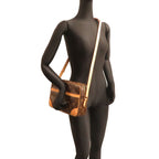 Louis Vuitton Shoulder Bag Leather Brown — view 8