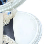 Dior High Top Tapestry Oak Bree Allover Pattern Cut Sneakers Beige — view 6