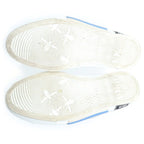 Dior High Top Tapestry Oak Bree Allover Pattern Cut Sneakers Beige — view 5