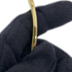Bottega Veneta Bracelet Curve Calf Bangle Enamel Green Lime — view 7